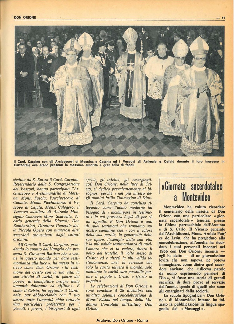 Don Orione, 68, 02, 01-02-1973, pagina 17