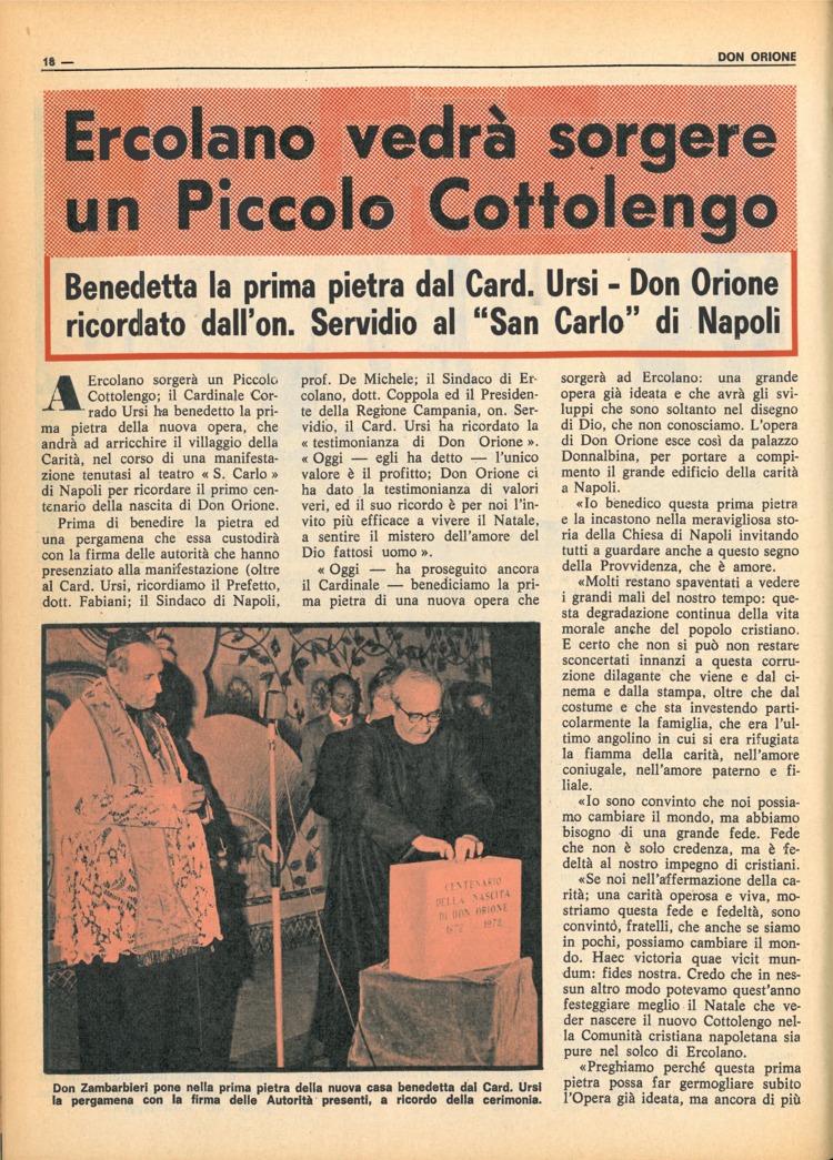 Don Orione, 68, 02, 01-02-1973, pagina 18