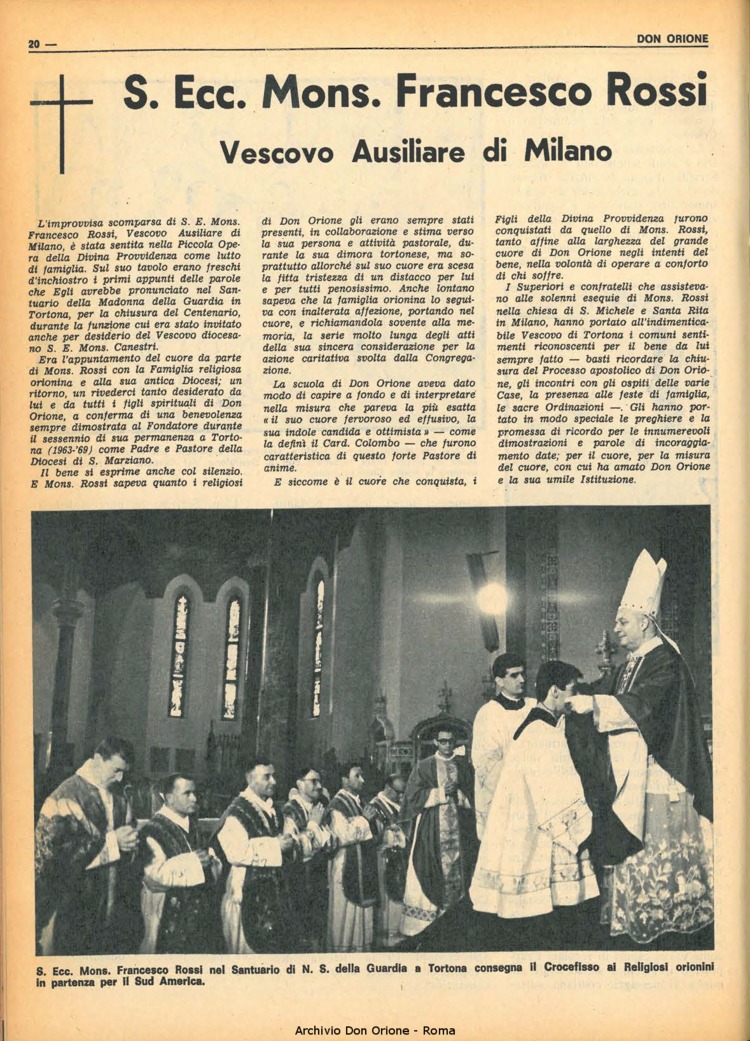 Don Orione, 68, 02, 01-02-1973, pagina 20