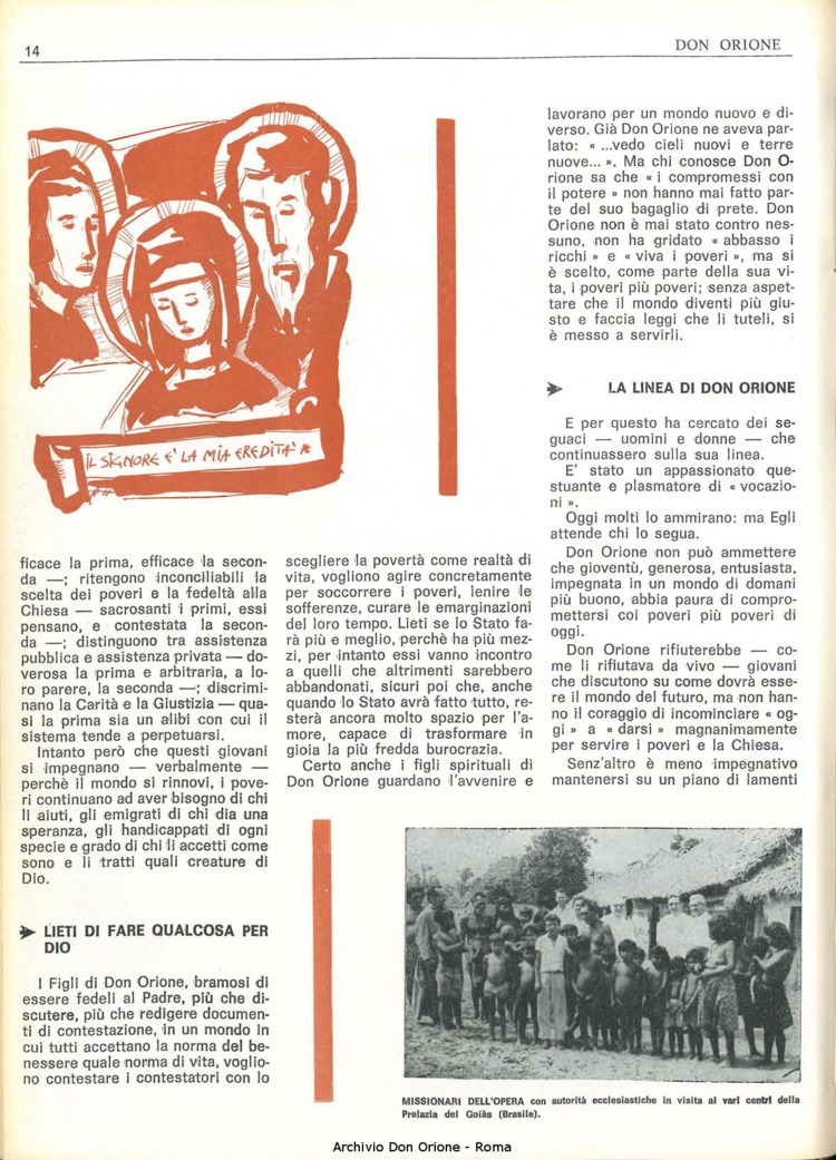 Don Orione, 68, 03, 15-02-1973, pagina 14