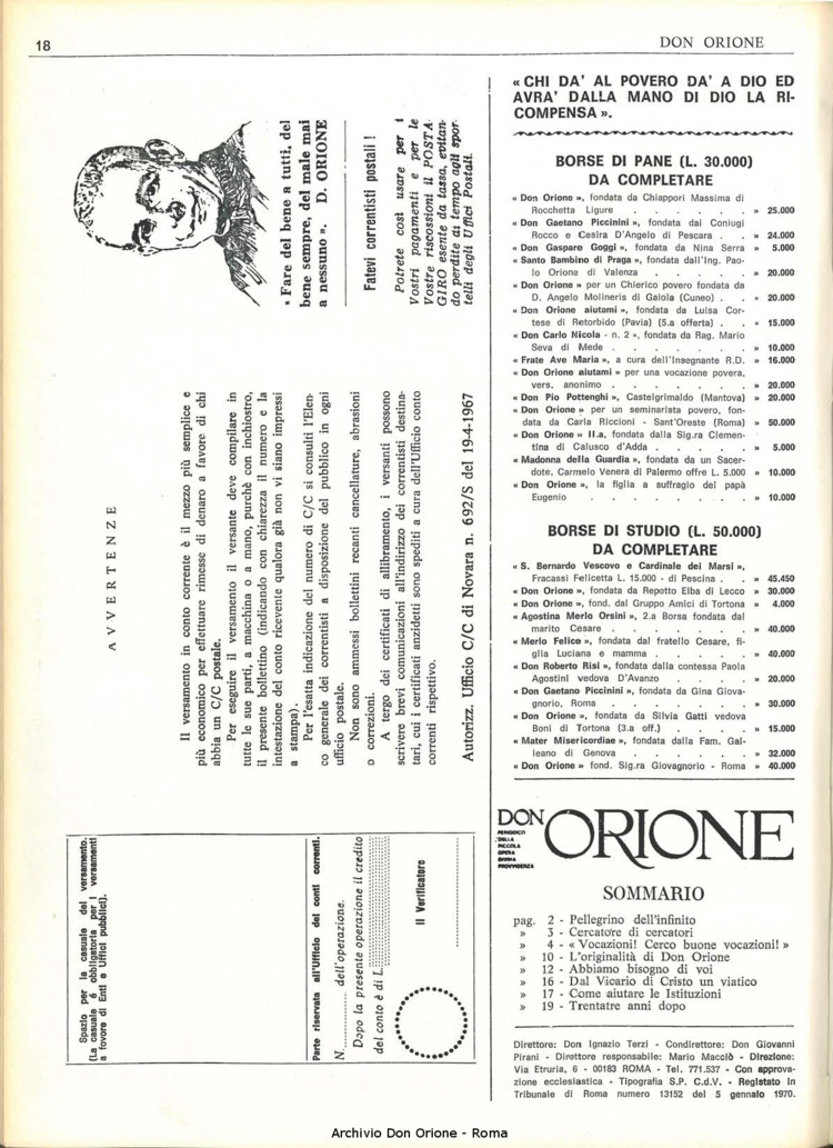 Don Orione, 68, 03, 15-02-1973, pagina 18