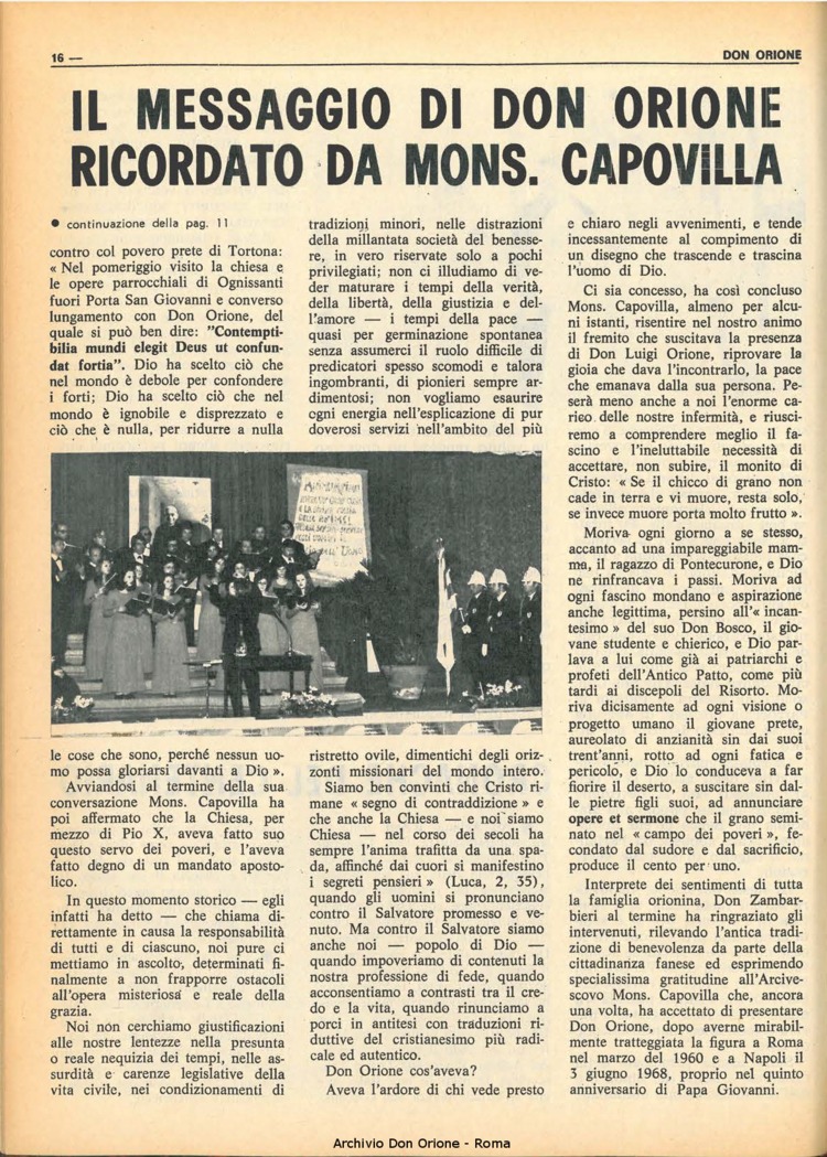 Don Orione, 68, 04, 01-03-1973, pagina 16
