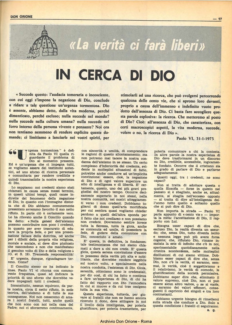 Don Orione, 68, 04, 01-03-1973, pagina 17