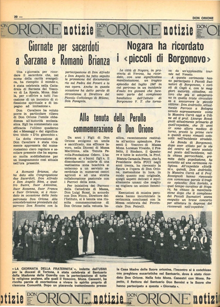 Don Orione, 68, 04, 01-03-1973, pagina 20