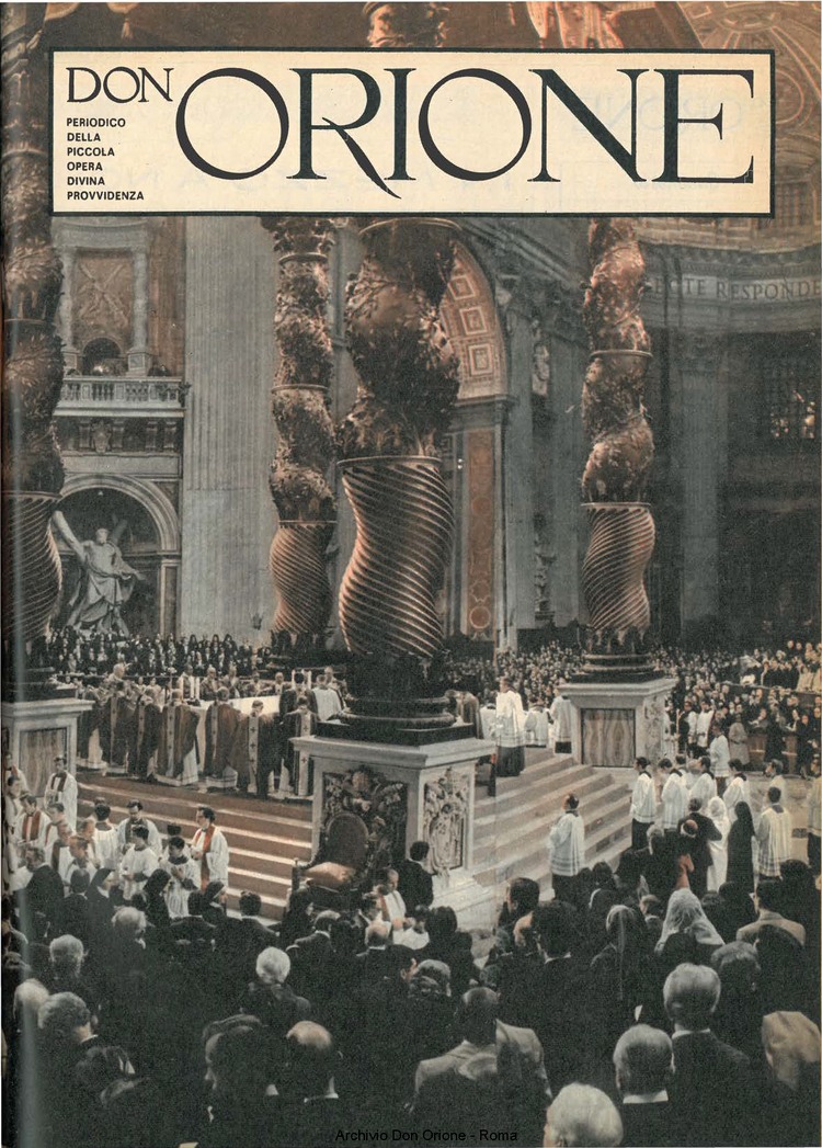 Don Orione, 68, 05, 01-04-1973, pagina 1