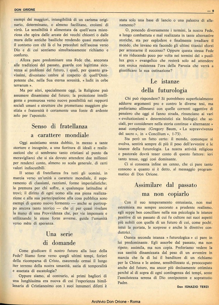 Don Orione, 68, 05, 01-04-1973, pagina 9