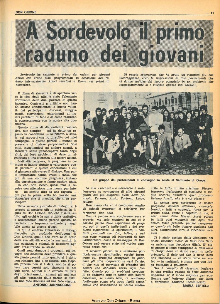Don Orione, 68, 05, 01-04-1973, pagina 11