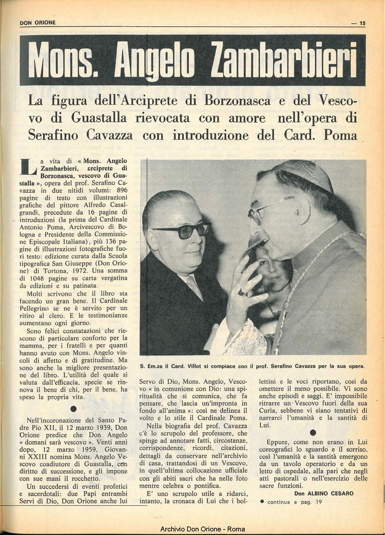 Don Orione, 68, 05, 01-04-1973, pagina 15
