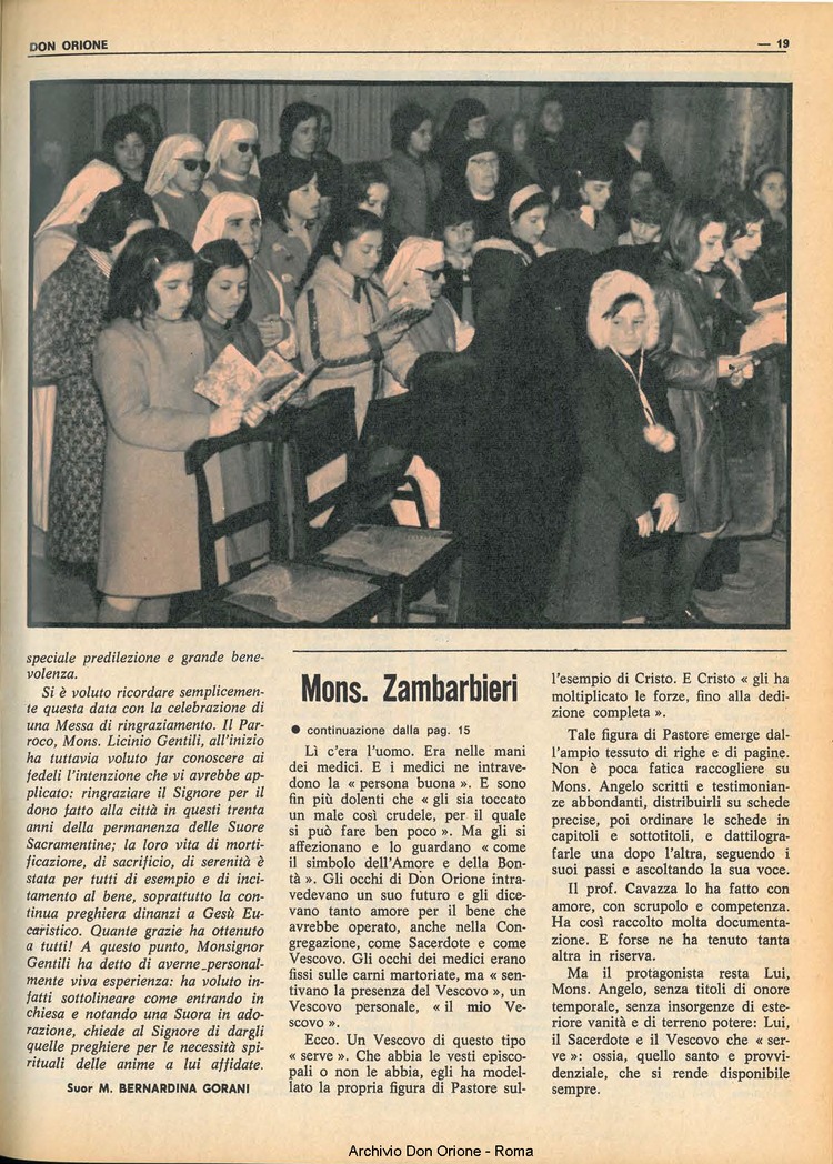Don Orione, 68, 05, 01-04-1973, pagina 19