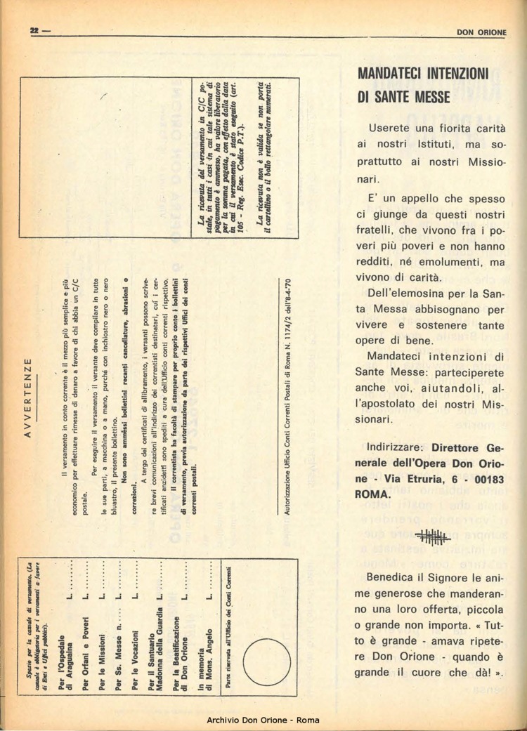 Don Orione, 68, 05, 01-04-1973, pagina 22
