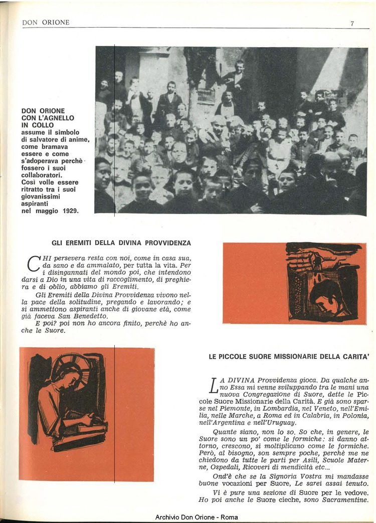 Don Orione, 68, 06, 15-04-1973, pagina 7