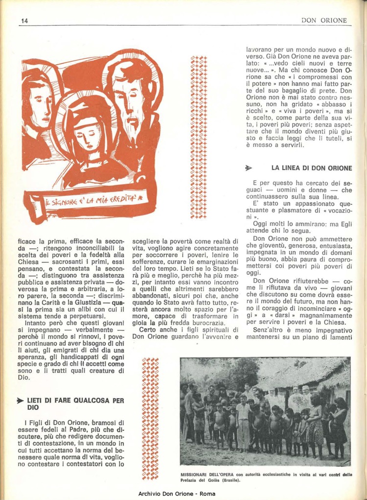 Don Orione, 68, 06, 15-04-1973, pagina 14