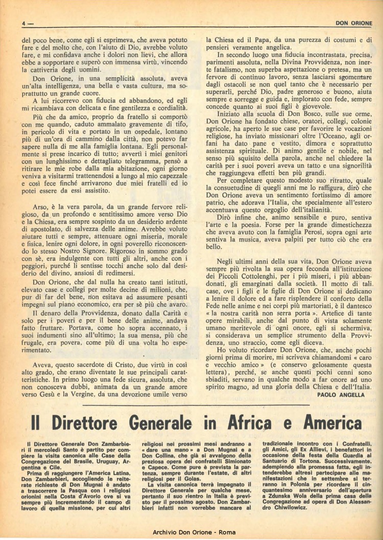 Don Orione, 68, 07, 01-05-1973, pagina 4