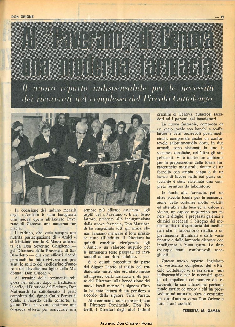 Don Orione, 68, 07, 01-05-1973, pagina 11