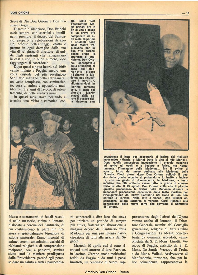 Don Orione, 68, 07, 01-05-1973, pagina 19