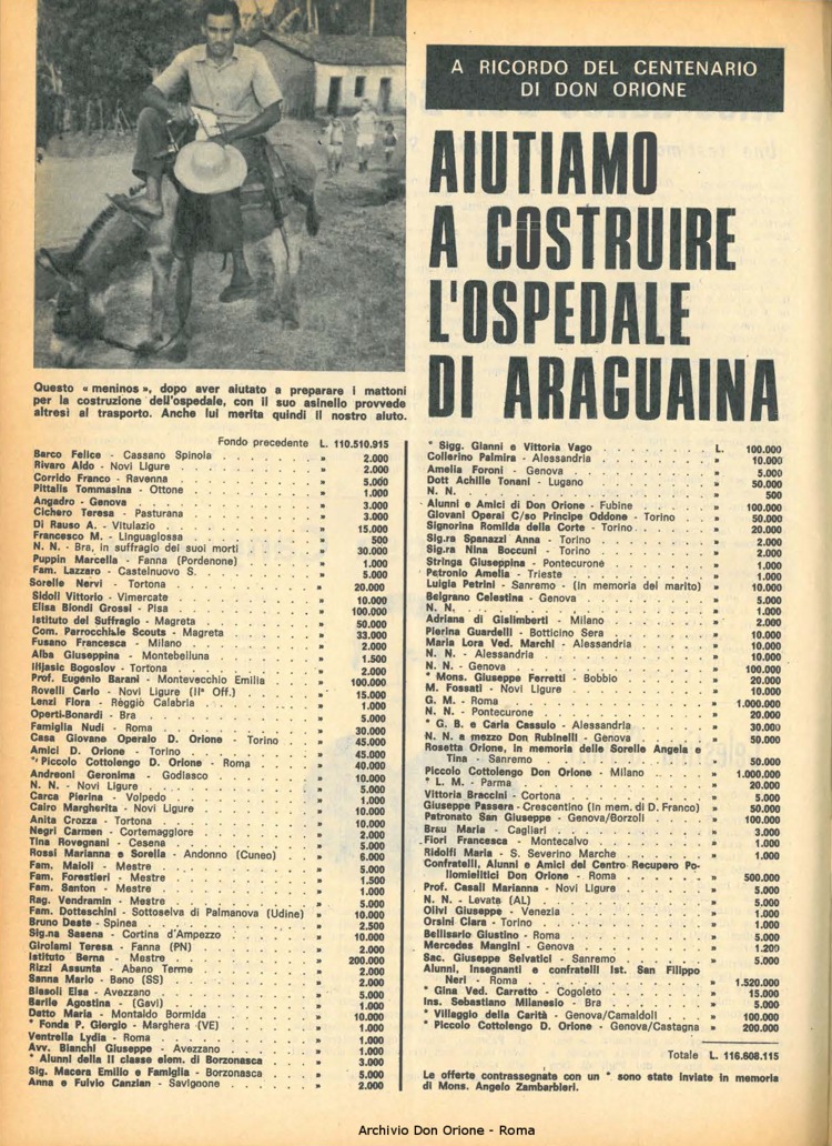 Don Orione, 68, 07, 01-05-1973, pagina 22