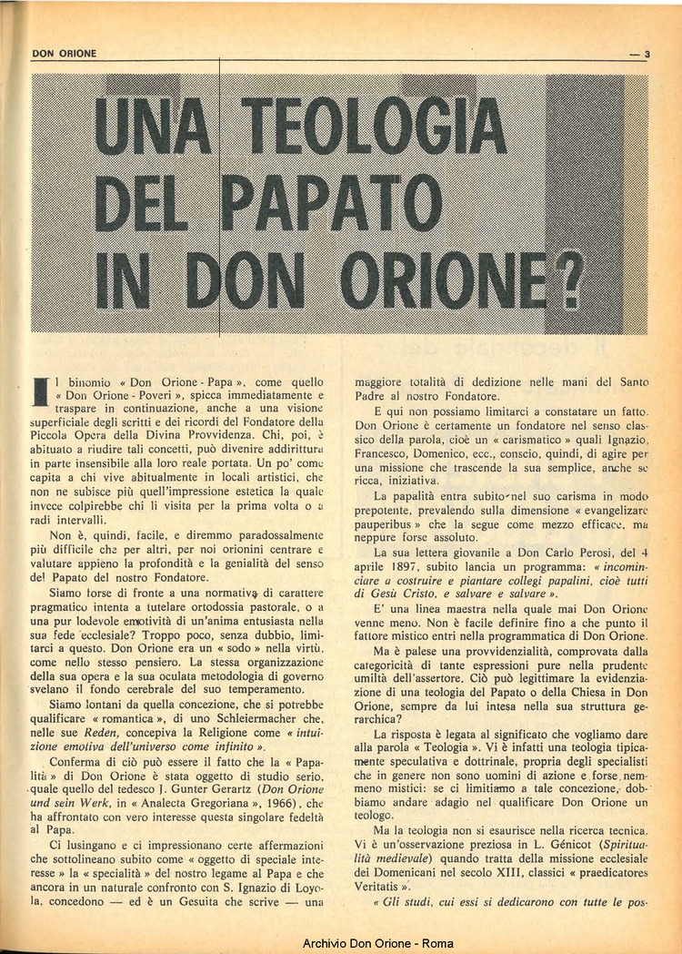 Don Orione, 68, 08, 01-06-1973, pagina 3