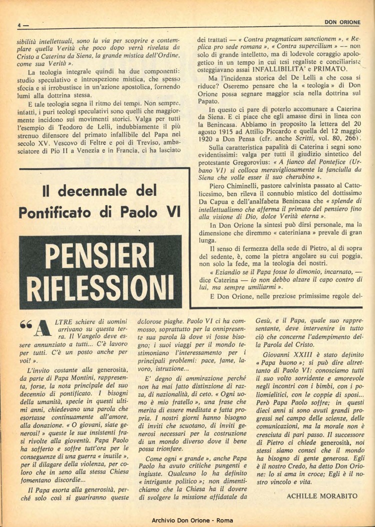 Don Orione, 68, 08, 01-06-1973, pagina 4