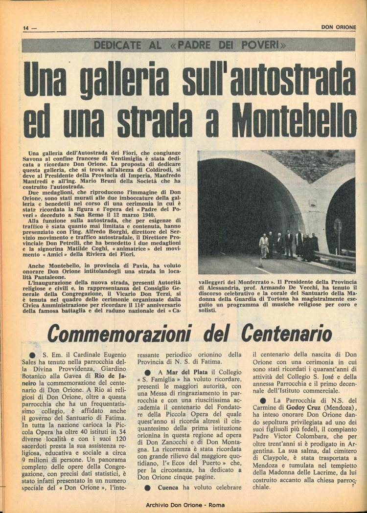 Don Orione, 68, 08, 01-06-1973, pagina 14
