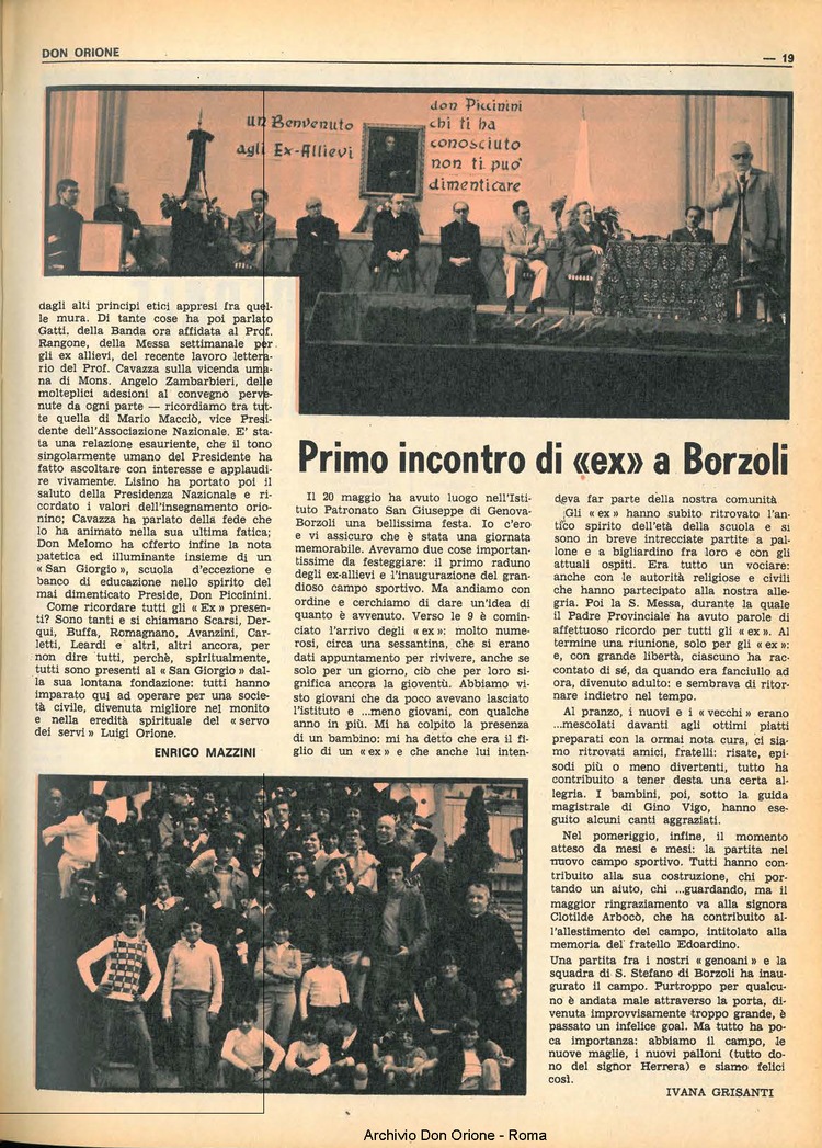 Don Orione, 68, 08, 01-06-1973, pagina 19