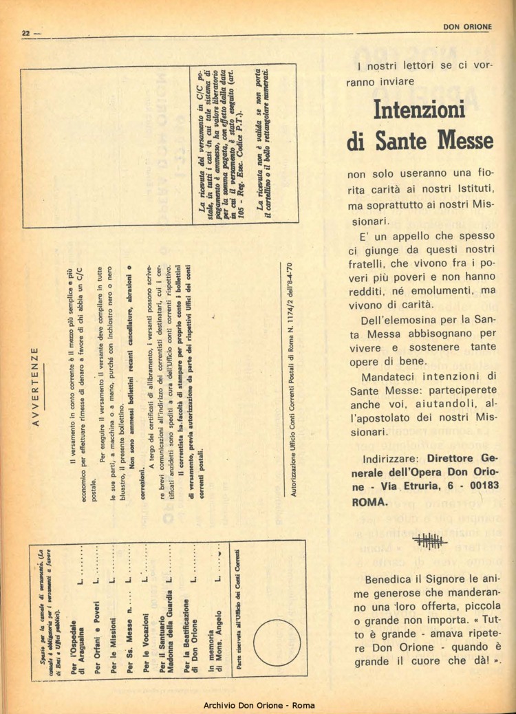 Don Orione, 68, 08, 01-06-1973, pagina 22