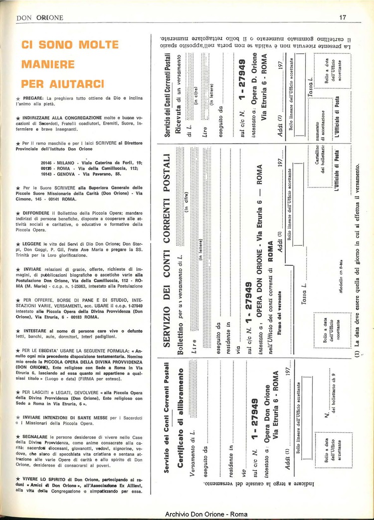 Don Orione, 68, 09, 15-06-1973, pagina 17