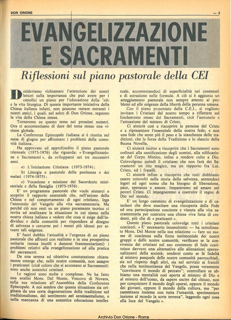 Don Orione, 68, 10, 01-07-1973, pagina 3