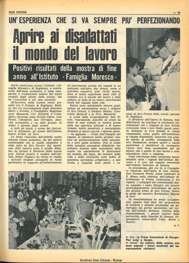 Don Orione, 68, 10, 01-07-1973, pagina 15