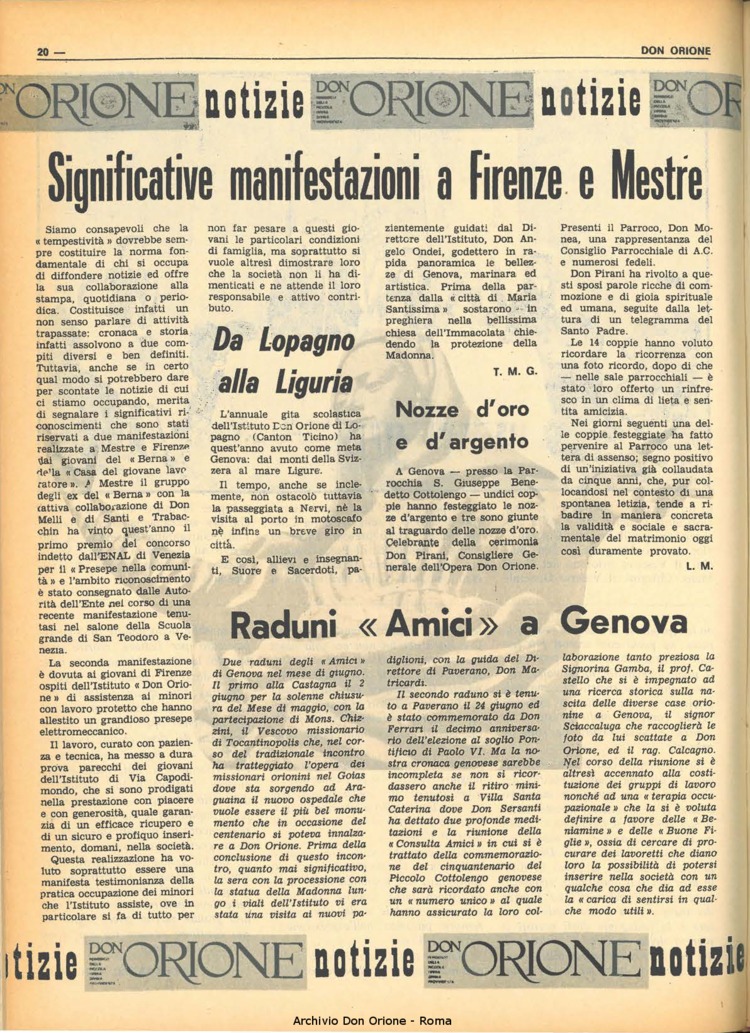Don Orione, 68, 10, 01-07-1973, pagina 20