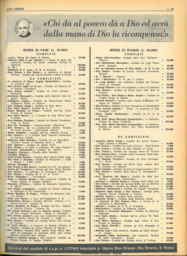 Don Orione, 68, 10, 01-07-1973, pagina 23