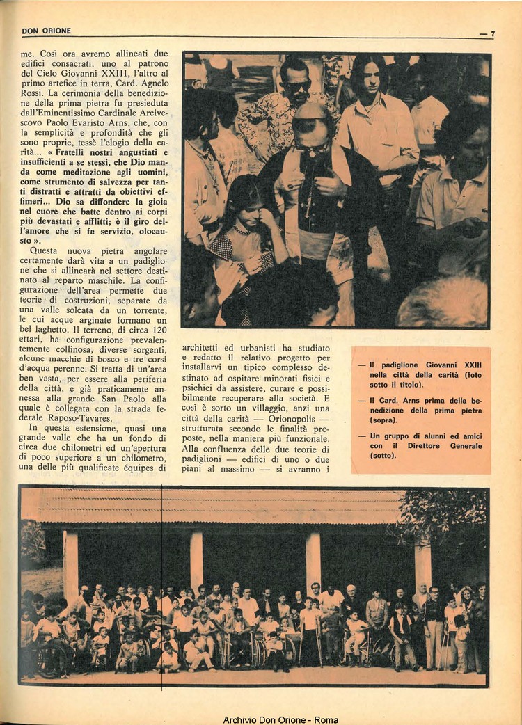 Don Orione, 68, 11, 01-08-1973, pagina 7