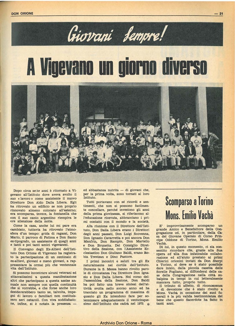 Don Orione, 68, 11, 01-08-1973, pagina 21
