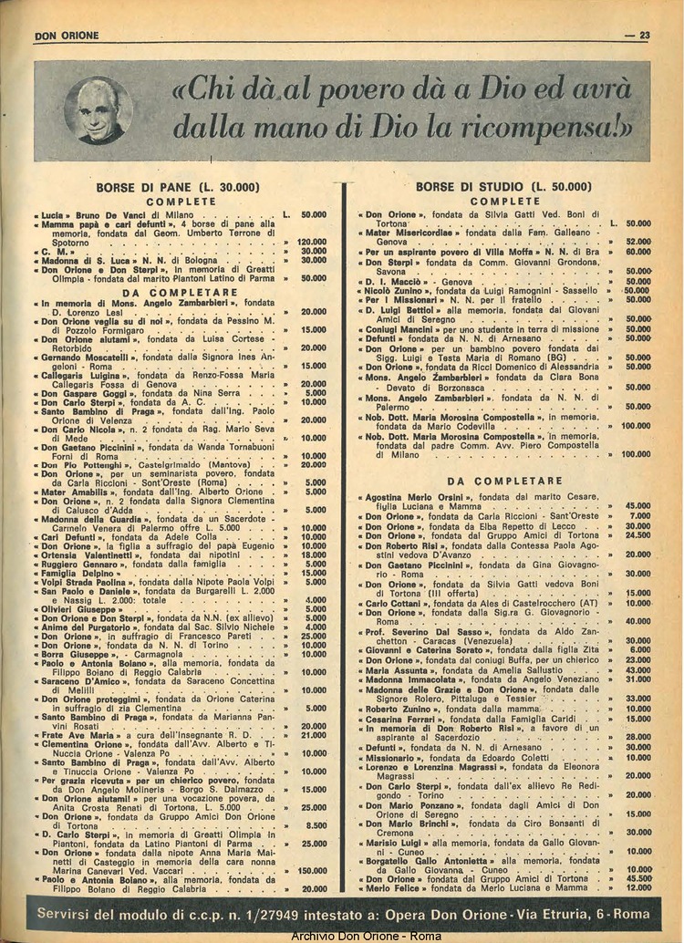 Don Orione, 68, 11, 01-08-1973, pagina 23