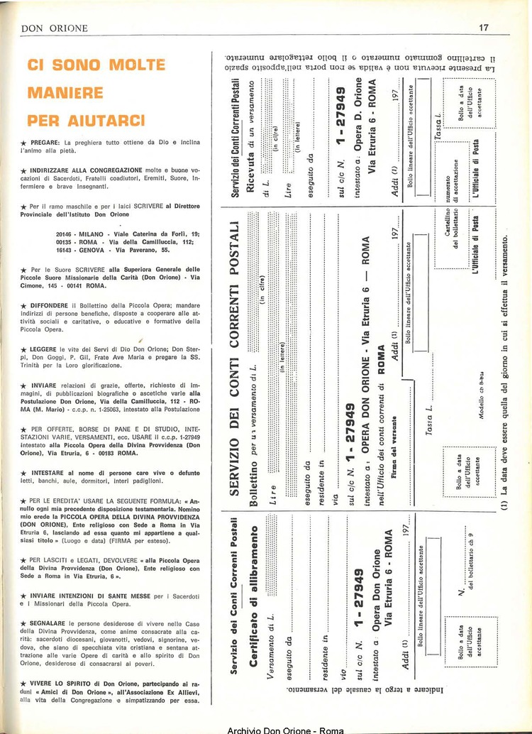 Don Orione, 68, 12, 15-08-1973, pagina 17