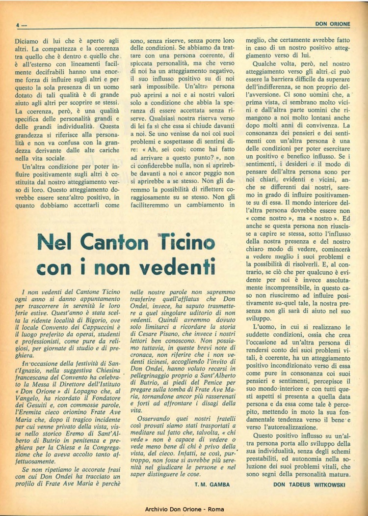 Don Orione, 68, 13, 01-09-1973, pagina 4