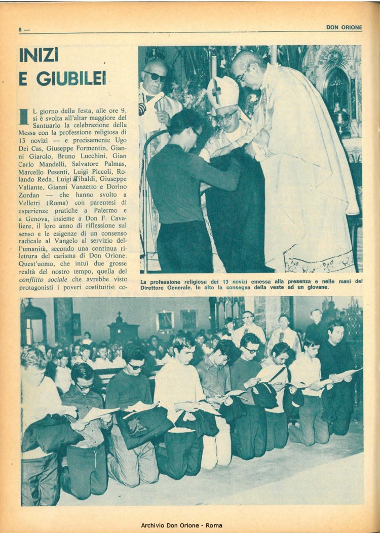 Don Orione, 68, 13, 01-09-1973, pagina 8