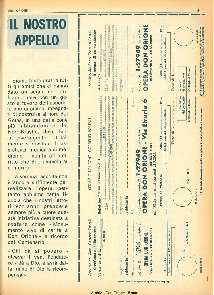 Don Orione, 68, 13, 01-09-1973, pagina 21