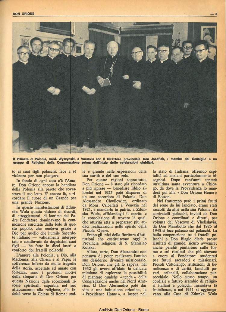 Don Orione, 68, 14, 01-10-1973, pagina 5