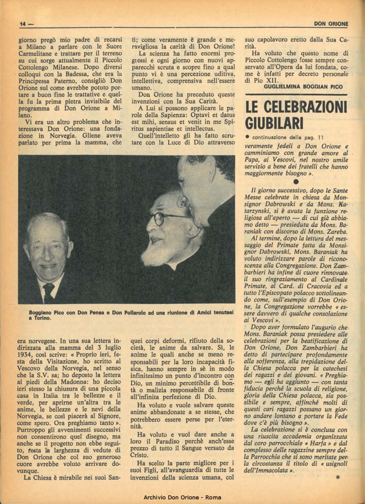Don Orione, 68, 14, 01-10-1973, pagina 14