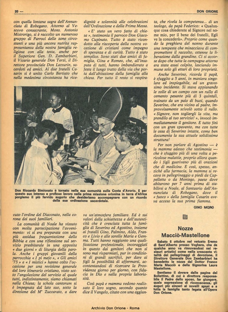 Don Orione, 68, 14, 01-10-1973, pagina 20