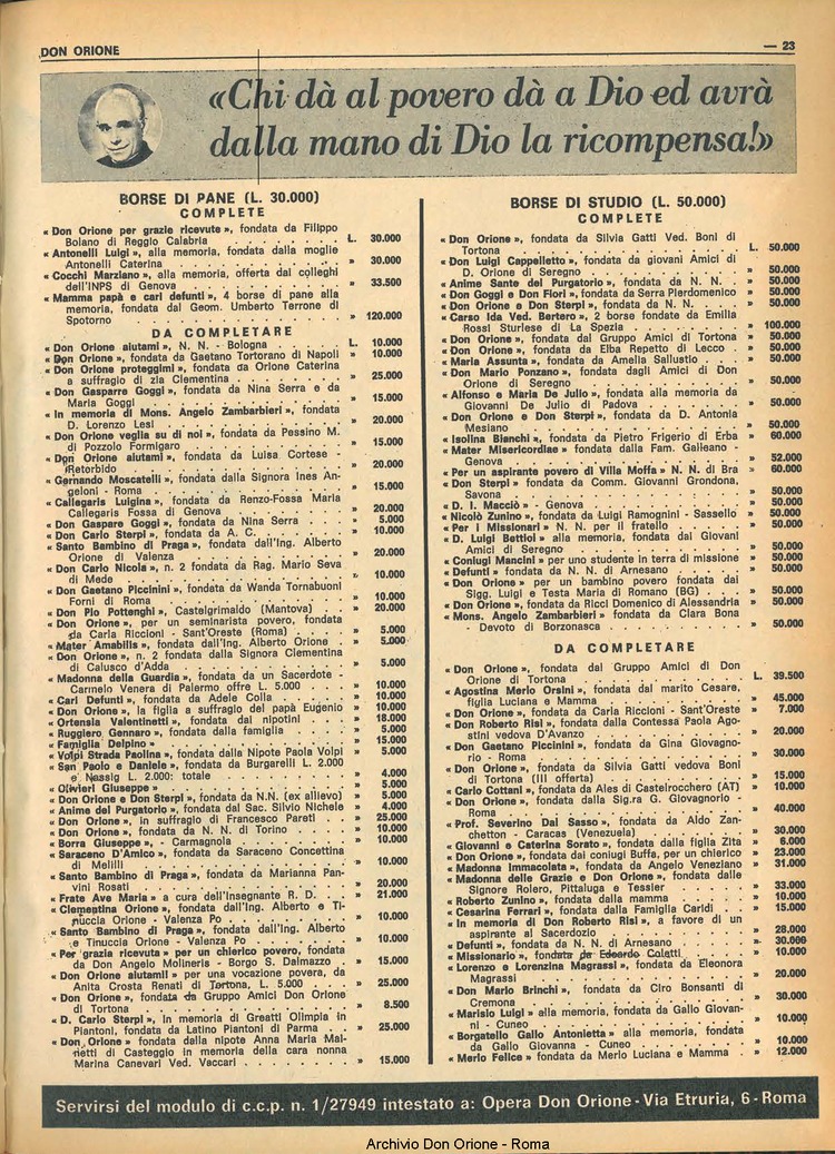 Don Orione, 68, 14, 01-10-1973, pagina 23