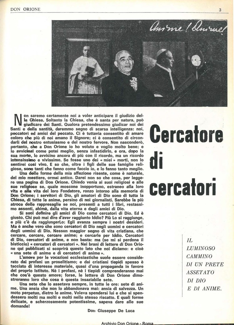 Don Orione, 68, 15, 15-10-1973, pagina 3