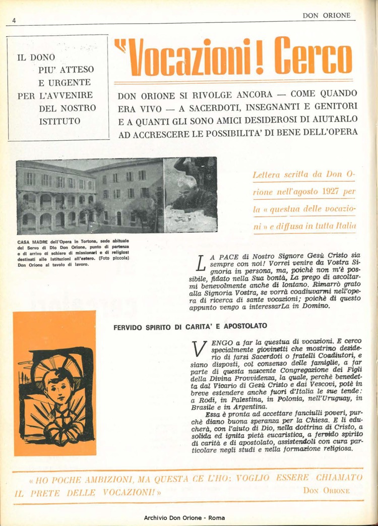 Don Orione, 68, 15, 15-10-1973, pagina 4