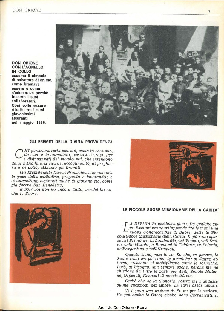 Don Orione, 68, 15, 15-10-1973, pagina 7