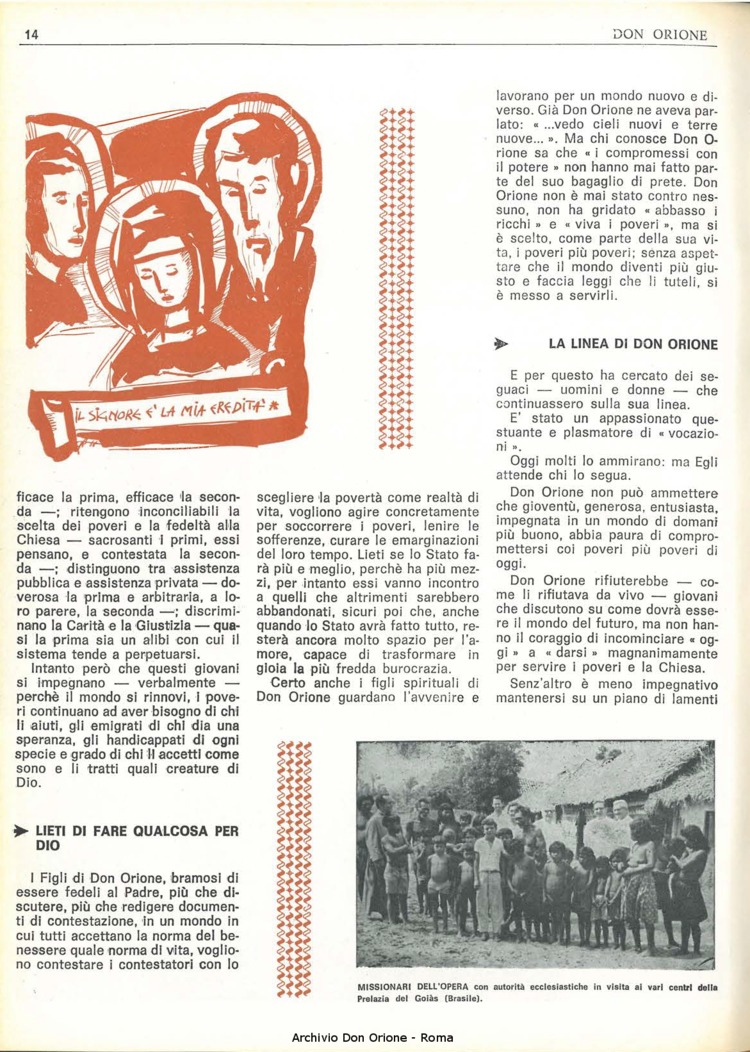 Don Orione, 68, 15, 15-10-1973, pagina 14