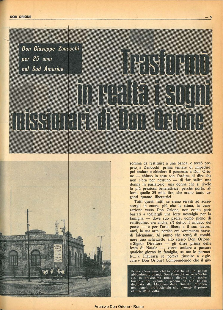 Don Orione, 68, 16, 01-11-1973, pagina 5