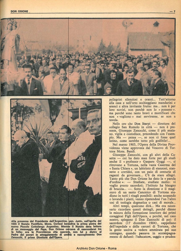 Don Orione, 68, 16, 01-11-1973, pagina 7