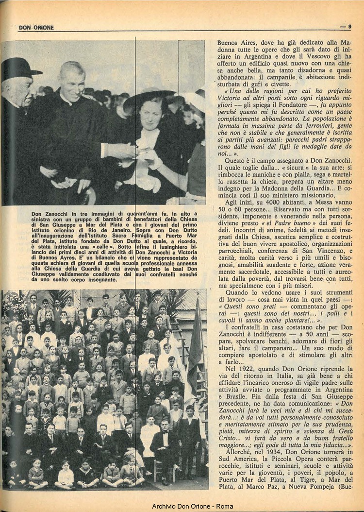 Don Orione, 68, 16, 01-11-1973, pagina 9