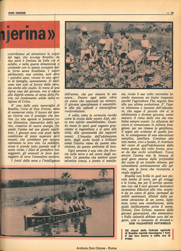 Don Orione, 68, 16, 01-11-1973, pagina 13