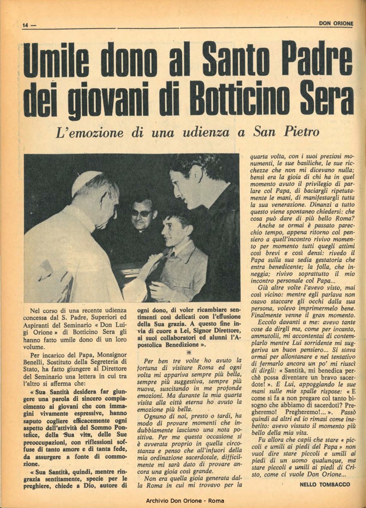 Don Orione, 68, 16, 01-11-1973, pagina 14